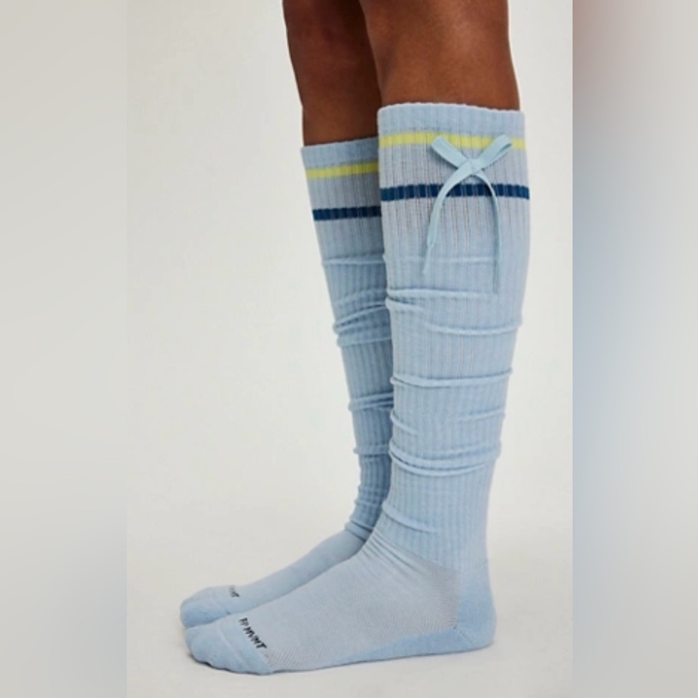 NWT Free People Foul Shot Knee High Socks